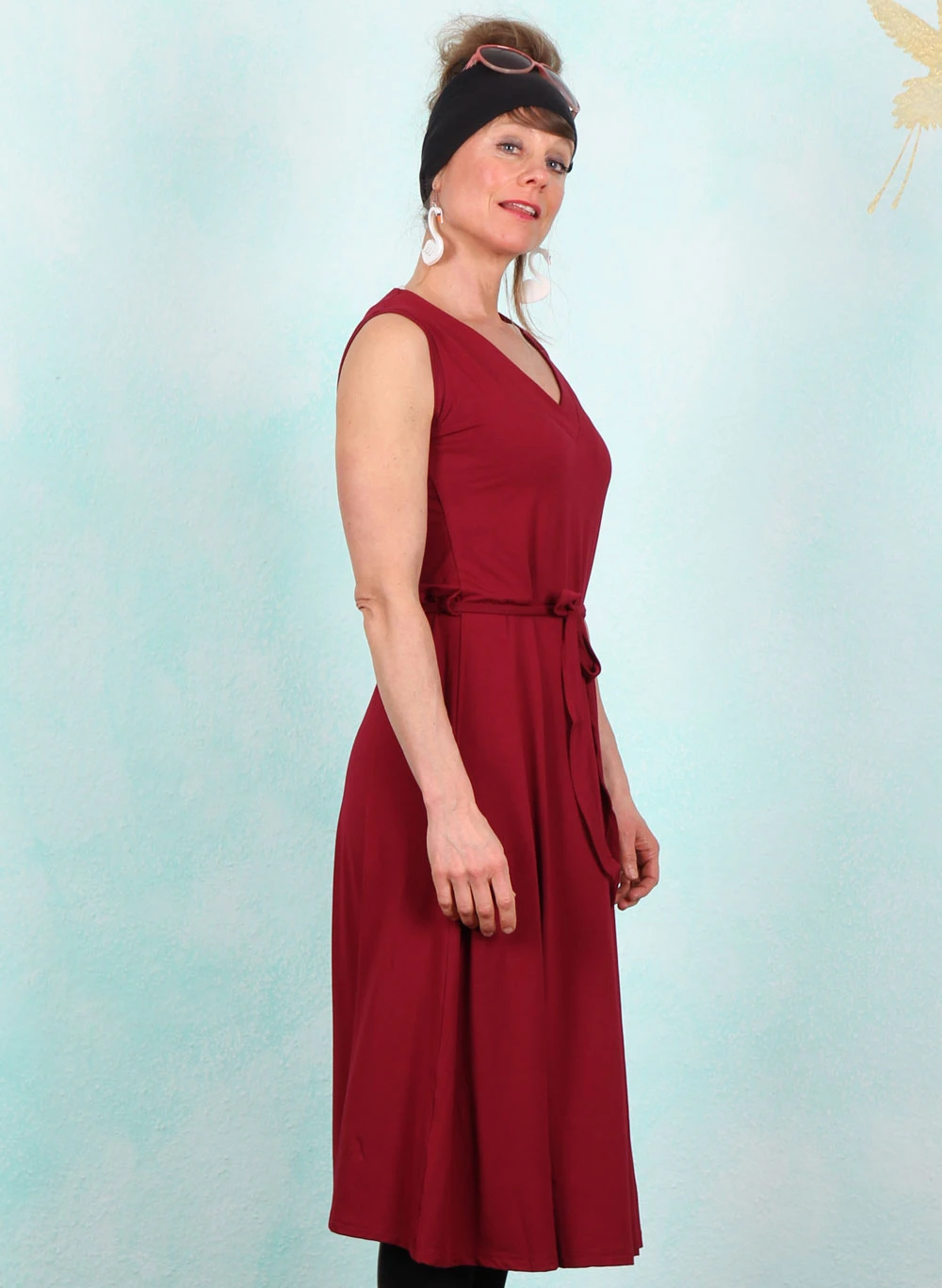 Kleid, HU031-BVS-W50, red - Image 2