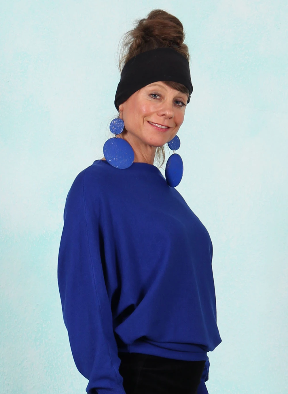 Pullover, HX004-BRES-X23, blue - Image 2