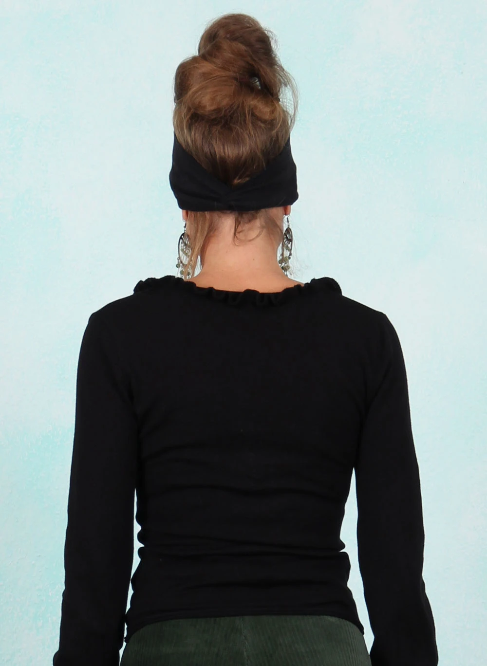 Cardigan, HZ002-BRES-X00, black - Image 3