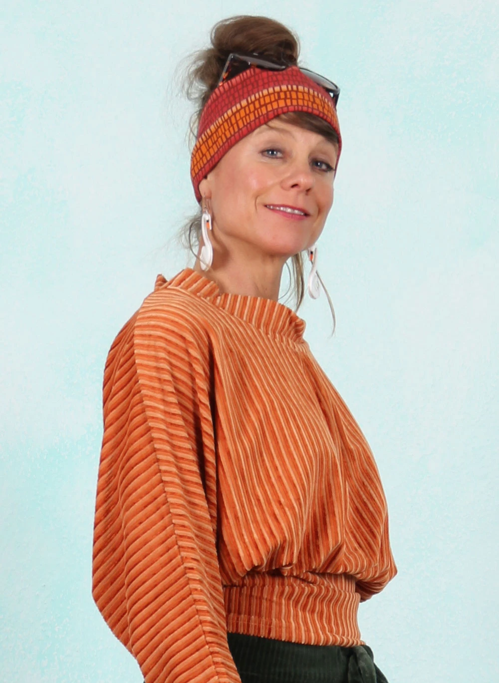 Shirt, HZ004-RSK-B06, orange - Image 2
