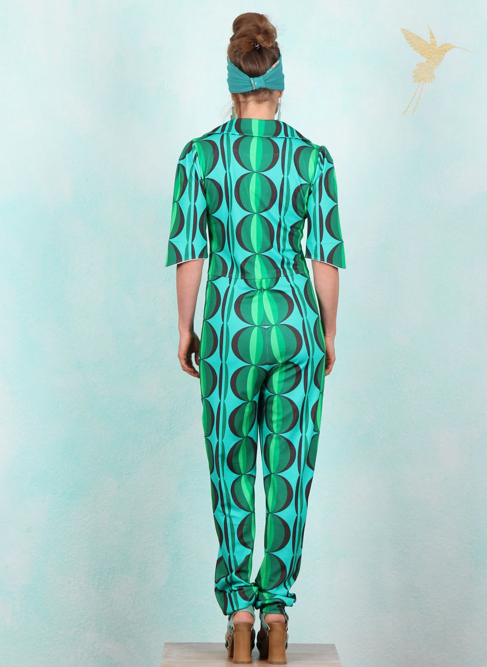 Jumpsuit, JUMP-801, green - Image 3