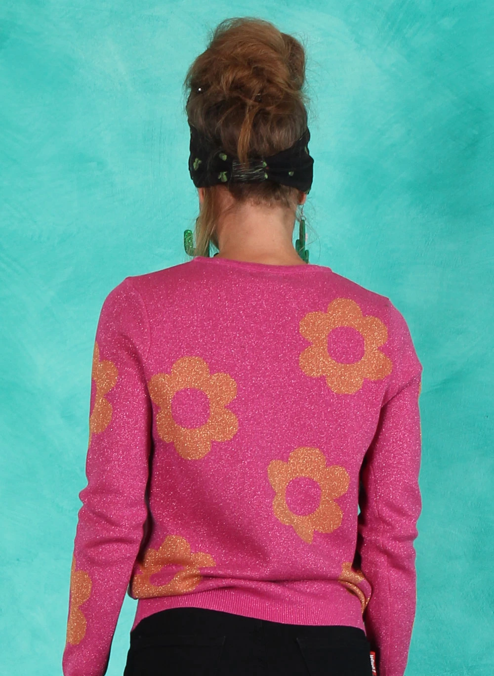Pullover, K0733, pink - Image 3