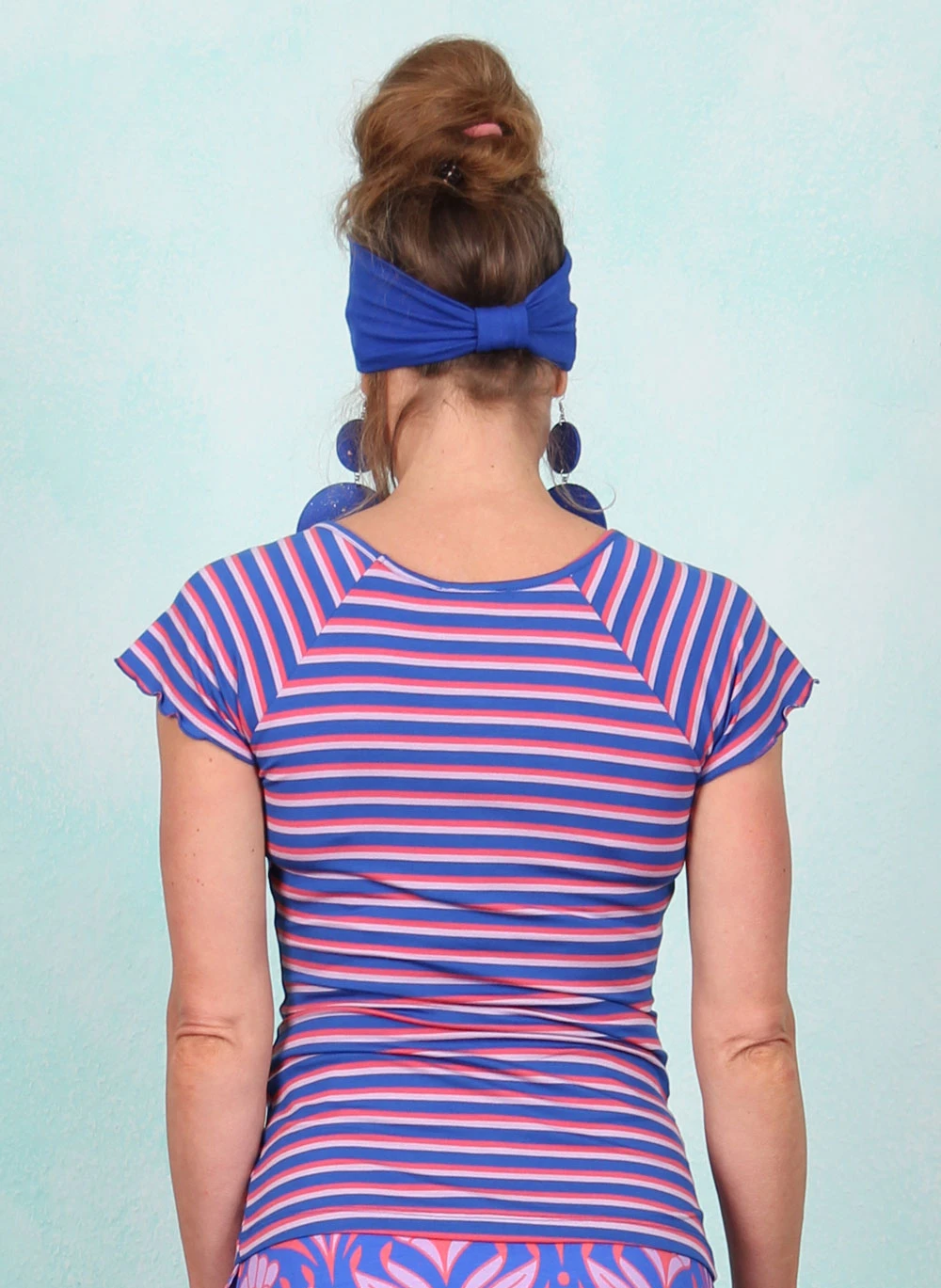 Shirt, LASU2511, blue-multi - Image 3
