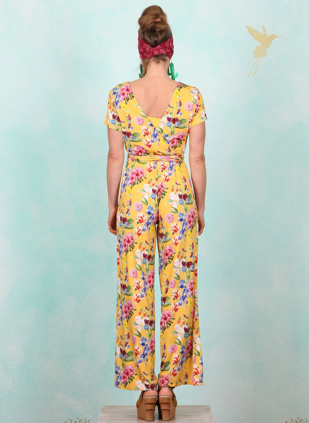 Jumpsuit, LASU25234, yellow-multi - Image 3