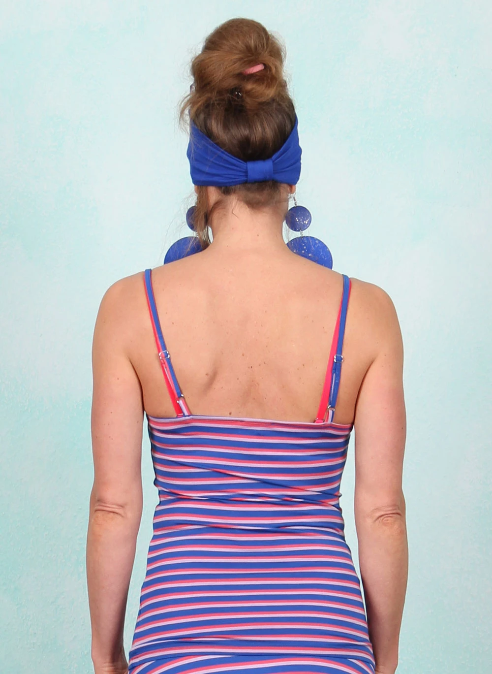 Top, LASU2531, blue-multi - Image 3