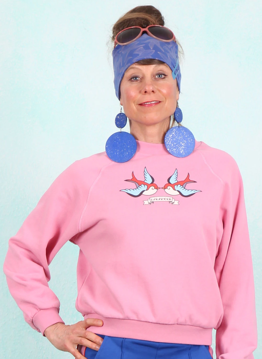 Pullover, LASU26121, pink - Image 1