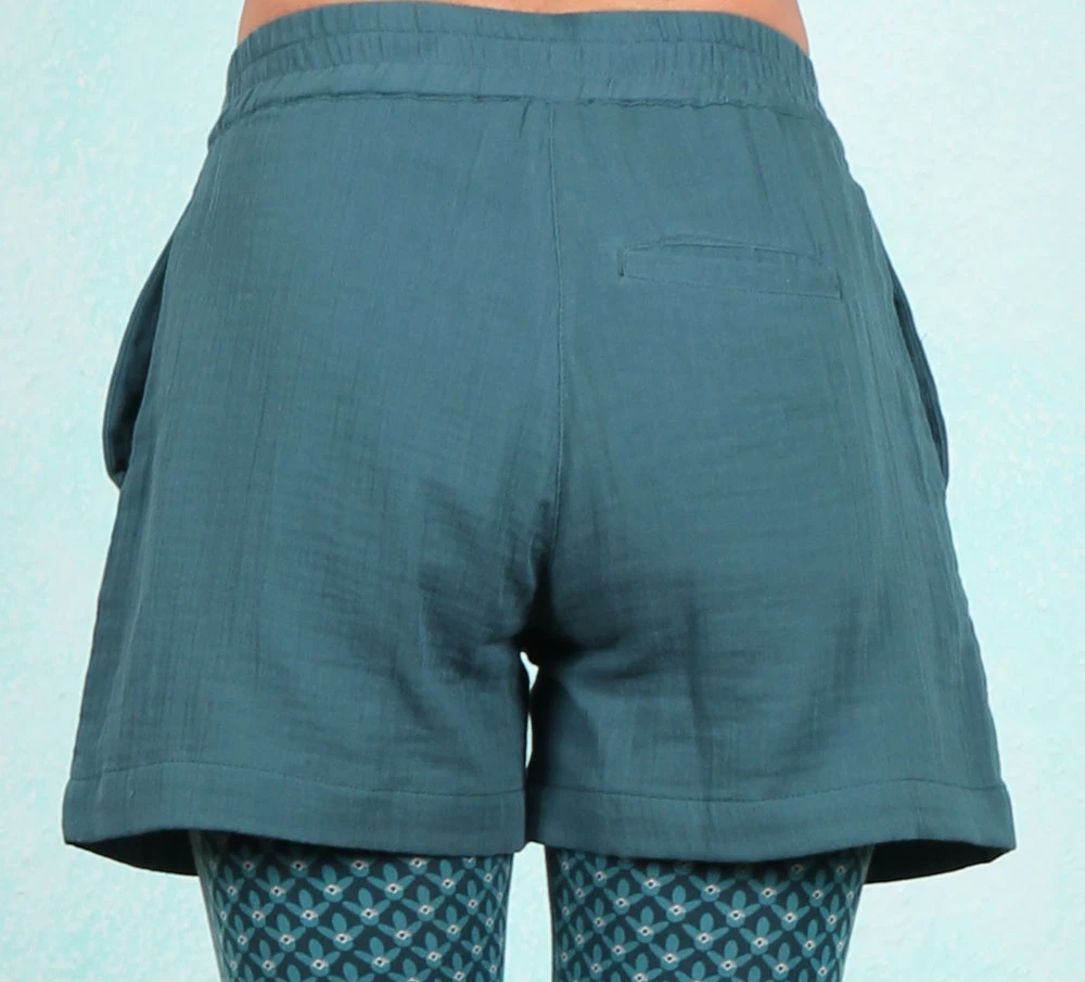 Shorts, LASU26280, petrol - Image 3