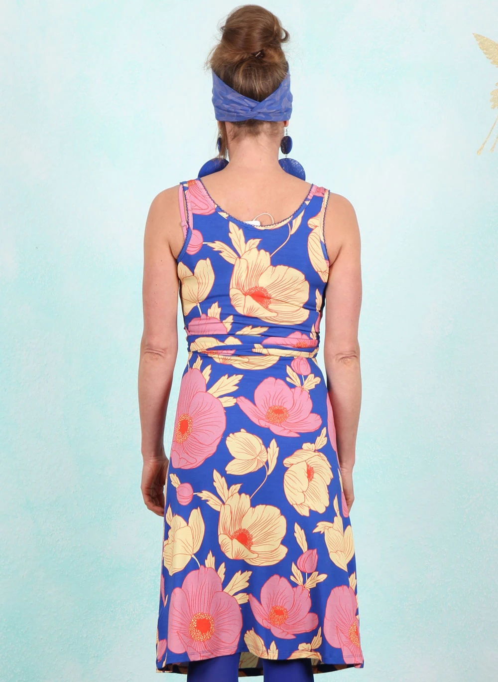 Kleid, LASU26290, blue-multi - Image 3