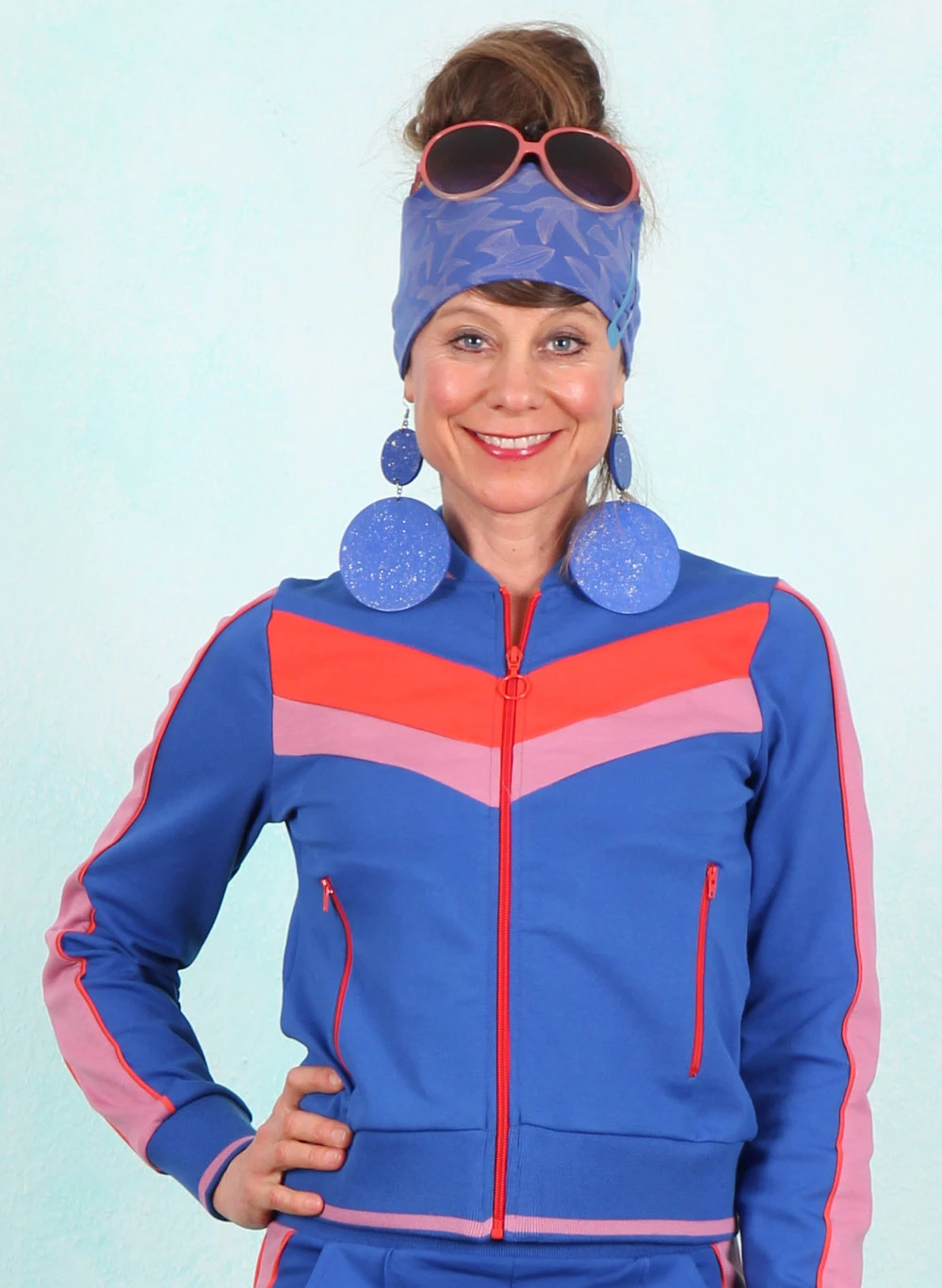 Jacke, LASU26343, blue - Image 1