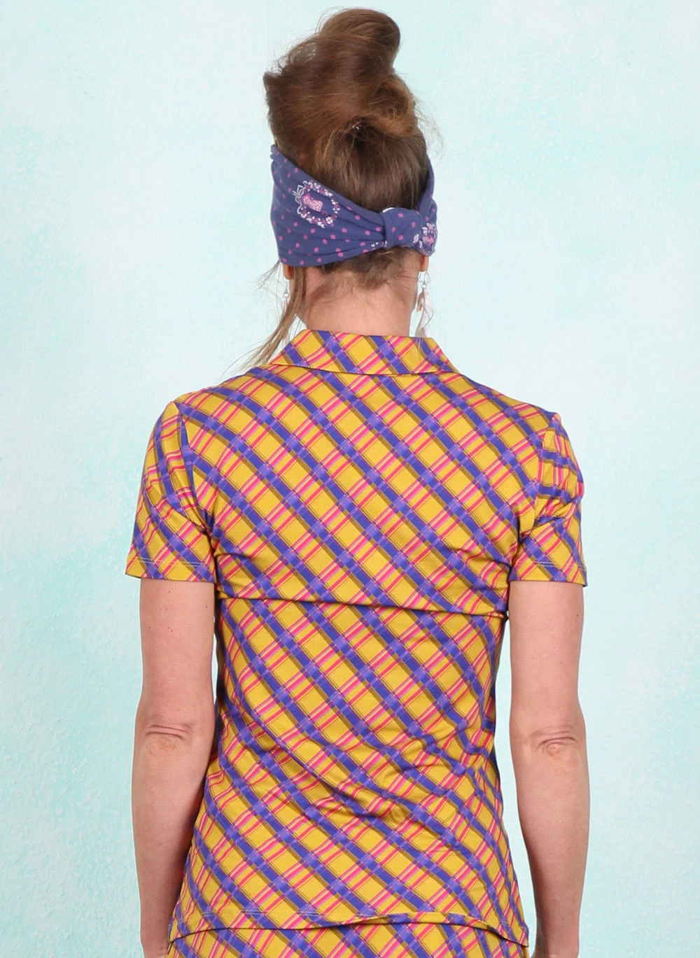 Bluse, LASU26374, yellow-multi - Image 3