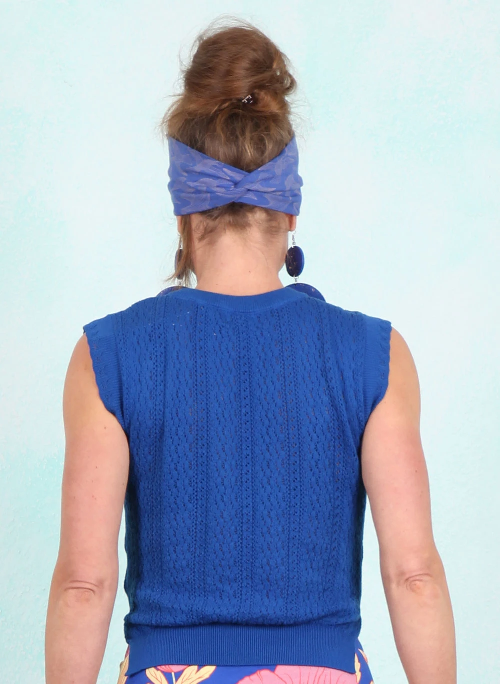 Top, LASU26476, blue - Image 3