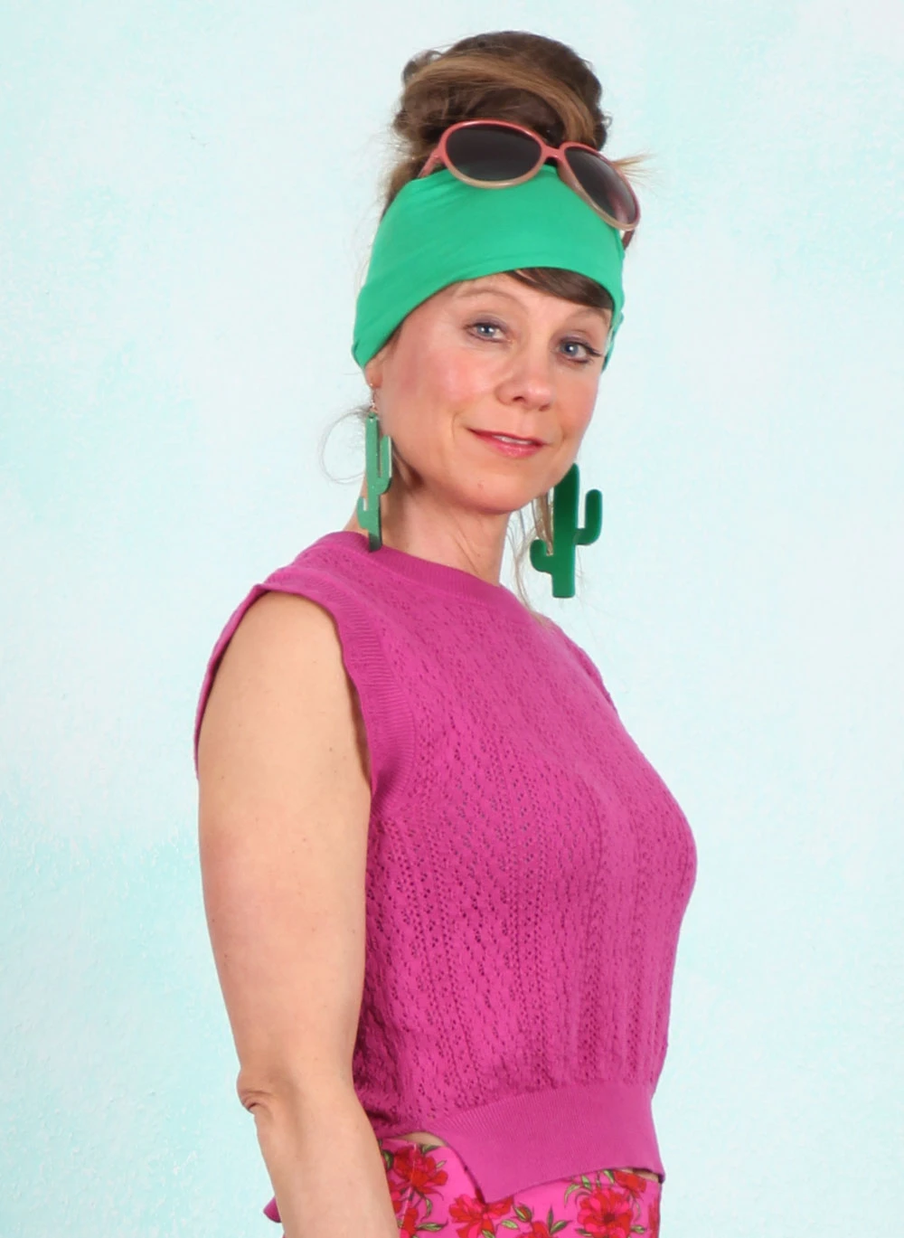 Top, LASU26477, pink - Image 2