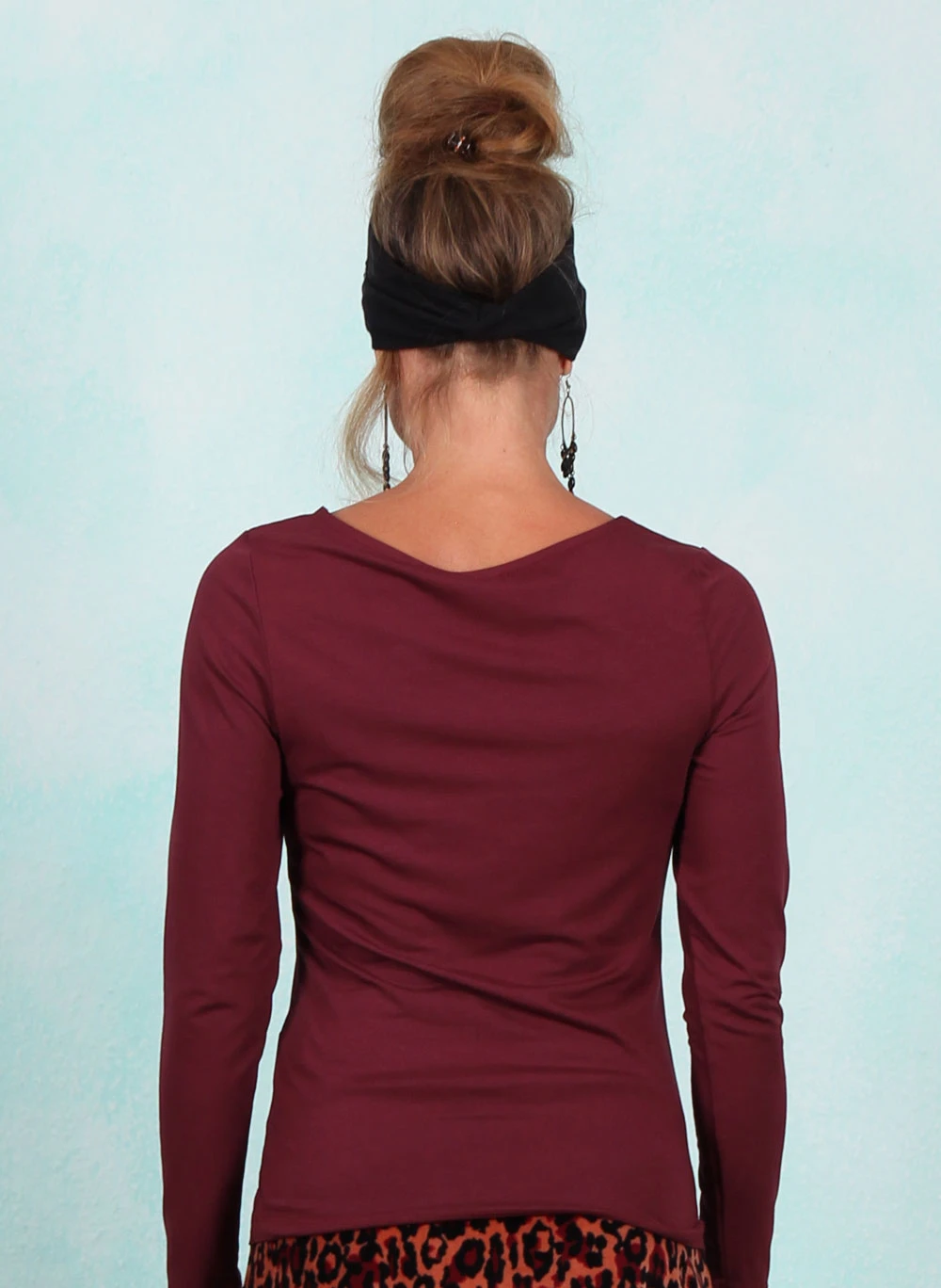 Shirt, LAWI2404, wine - Image 3