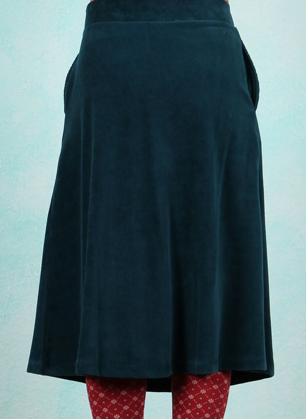 Rib-Velour-Rock, LAWI25166, petrol - Image 3