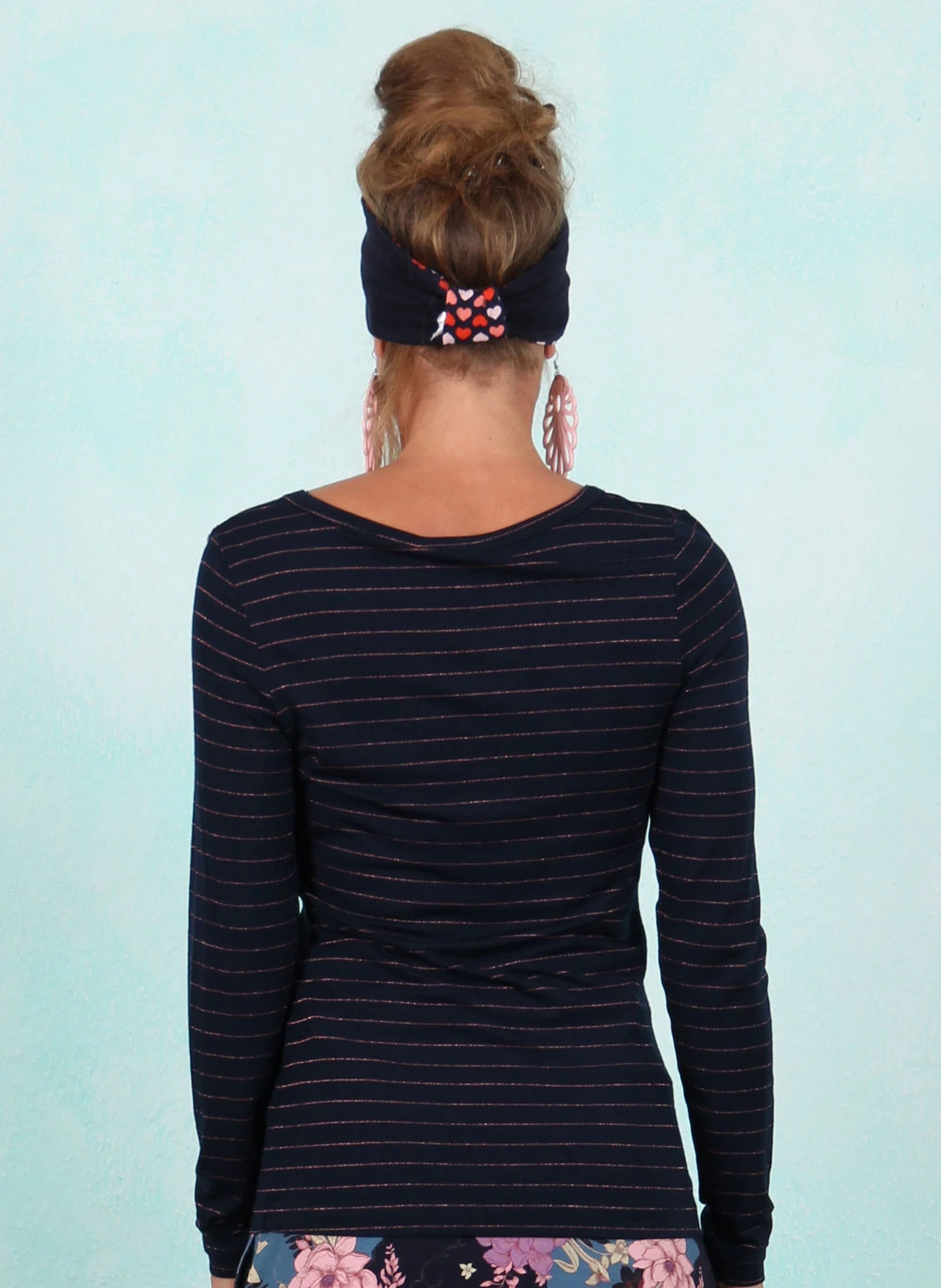 Shirt, LAWI25242, dark-blue-rose - Image 3