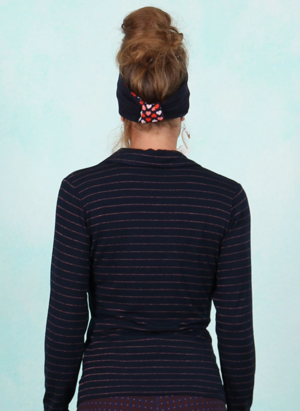 Shirt, LAWI25427, dark-blue-rose - Image 3