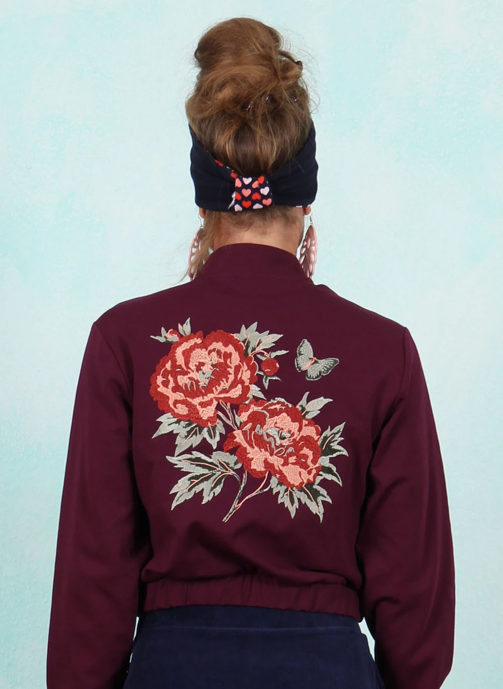 Jacke, LAWI2543, wine - Image 3