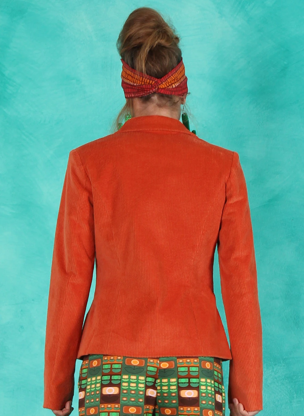 Cord-Blazer, LS-BLA-5050, orange - Image 3