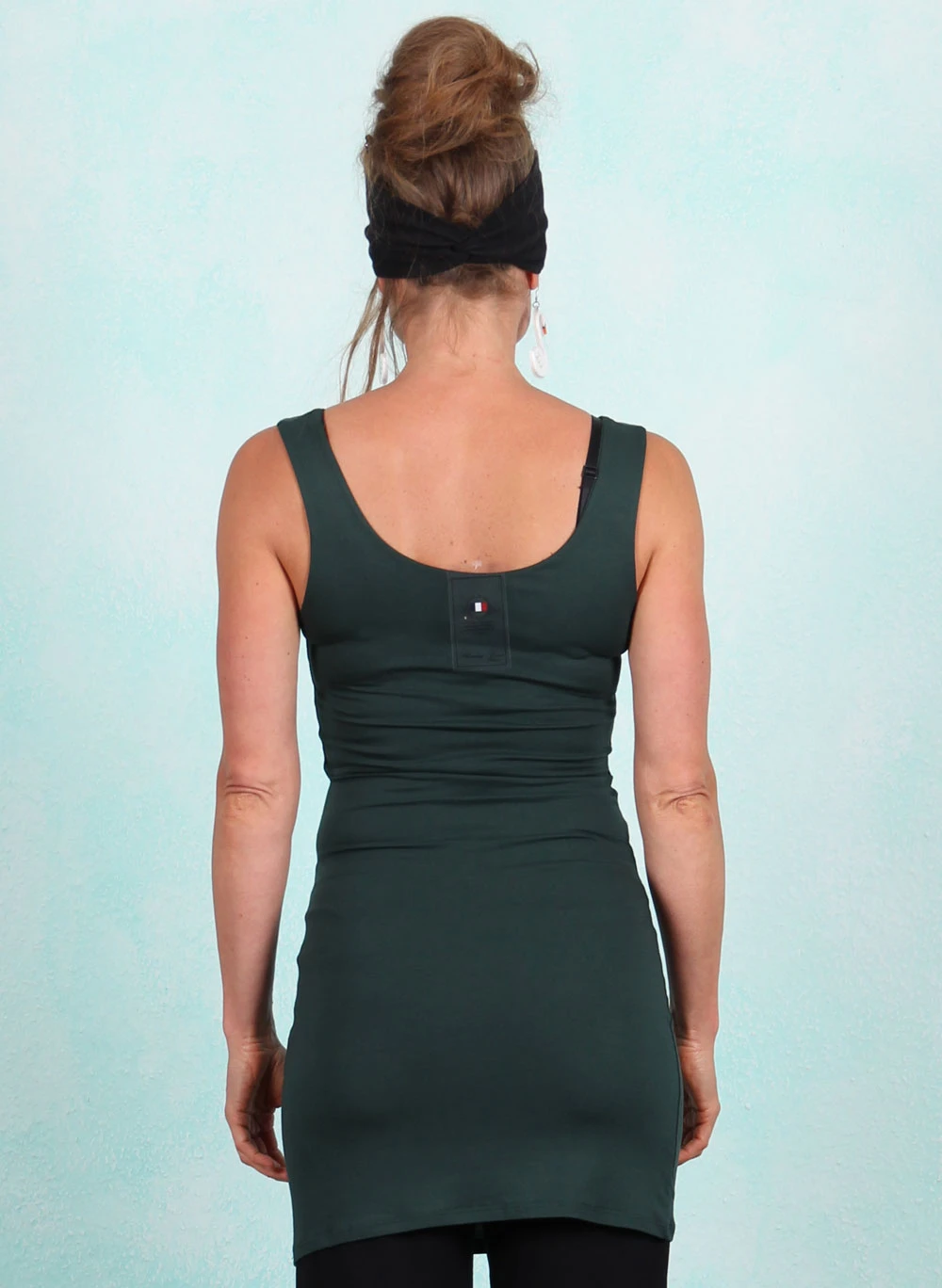 Kleid, R-0125, dark-green - Image 3