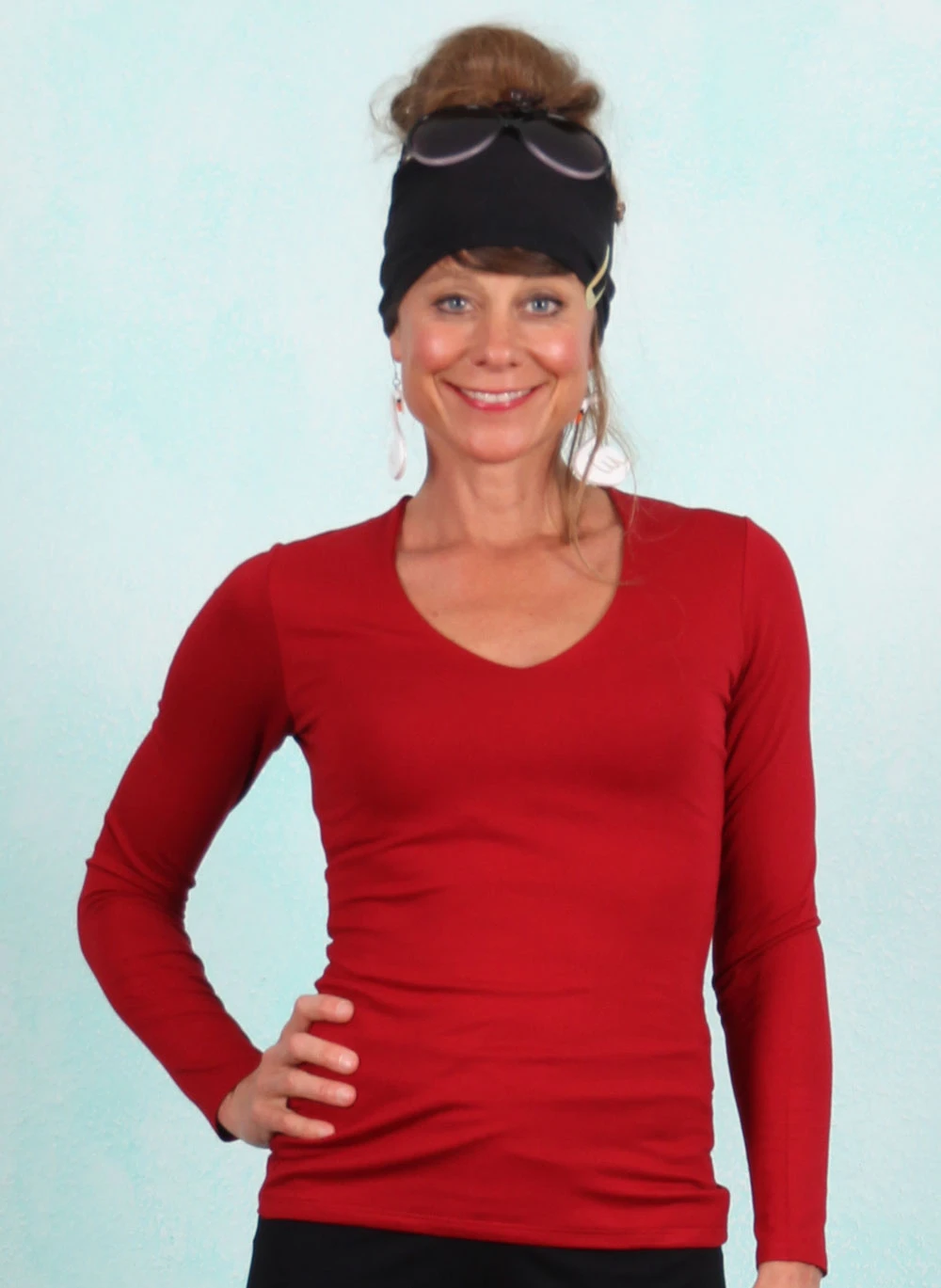 Shirt, S-0024, dark-red - Image 1