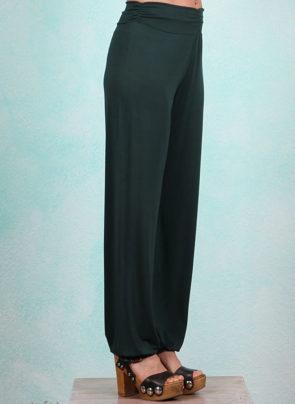 Hose, S-0126, dark-green - Image 2