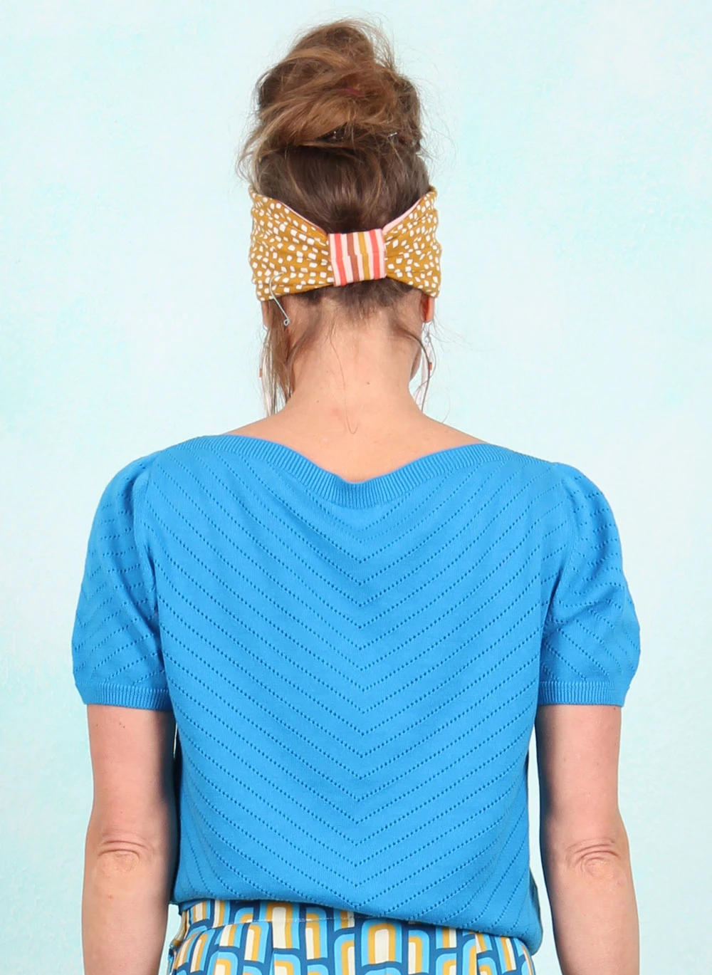 Pullover, SP25-003, blue - Image 3