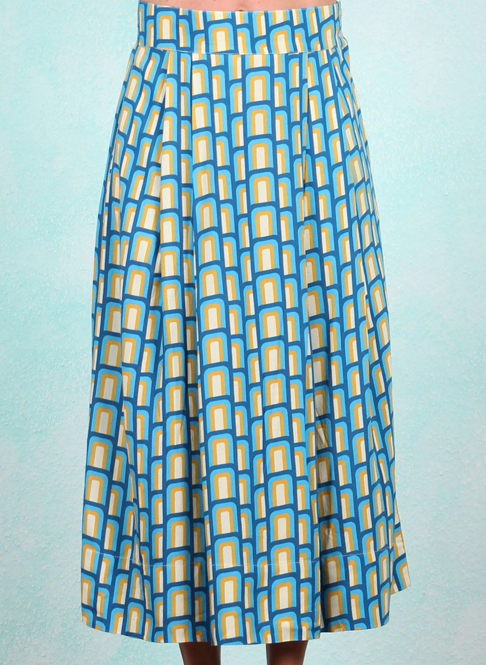 Rock, SP25-009, blue-offwhite - Image 1