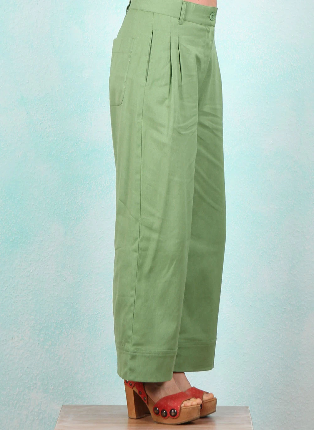 Hose, SP26-002, green - Image 2