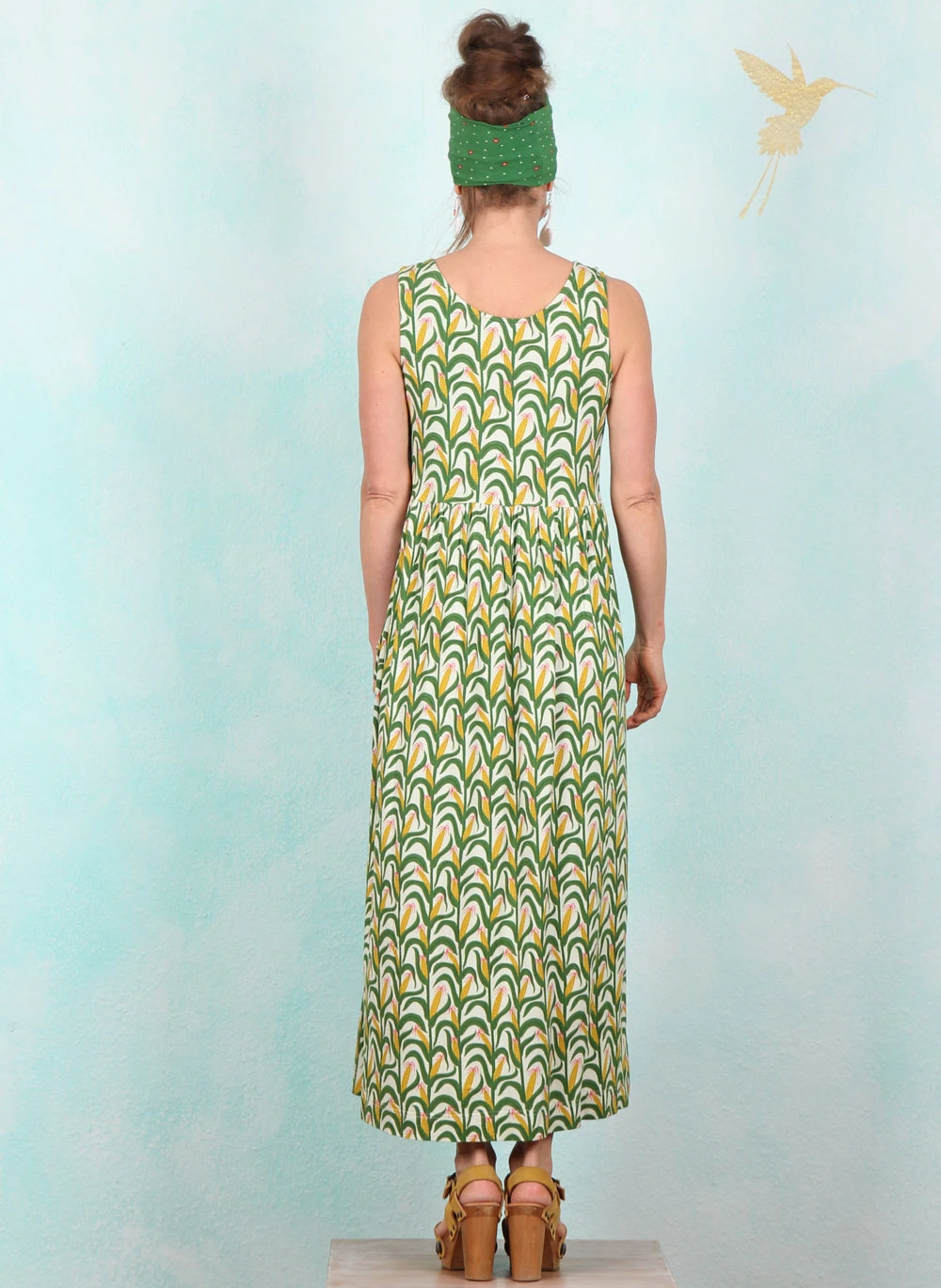 Kleid, SP26-010, green - Image 3