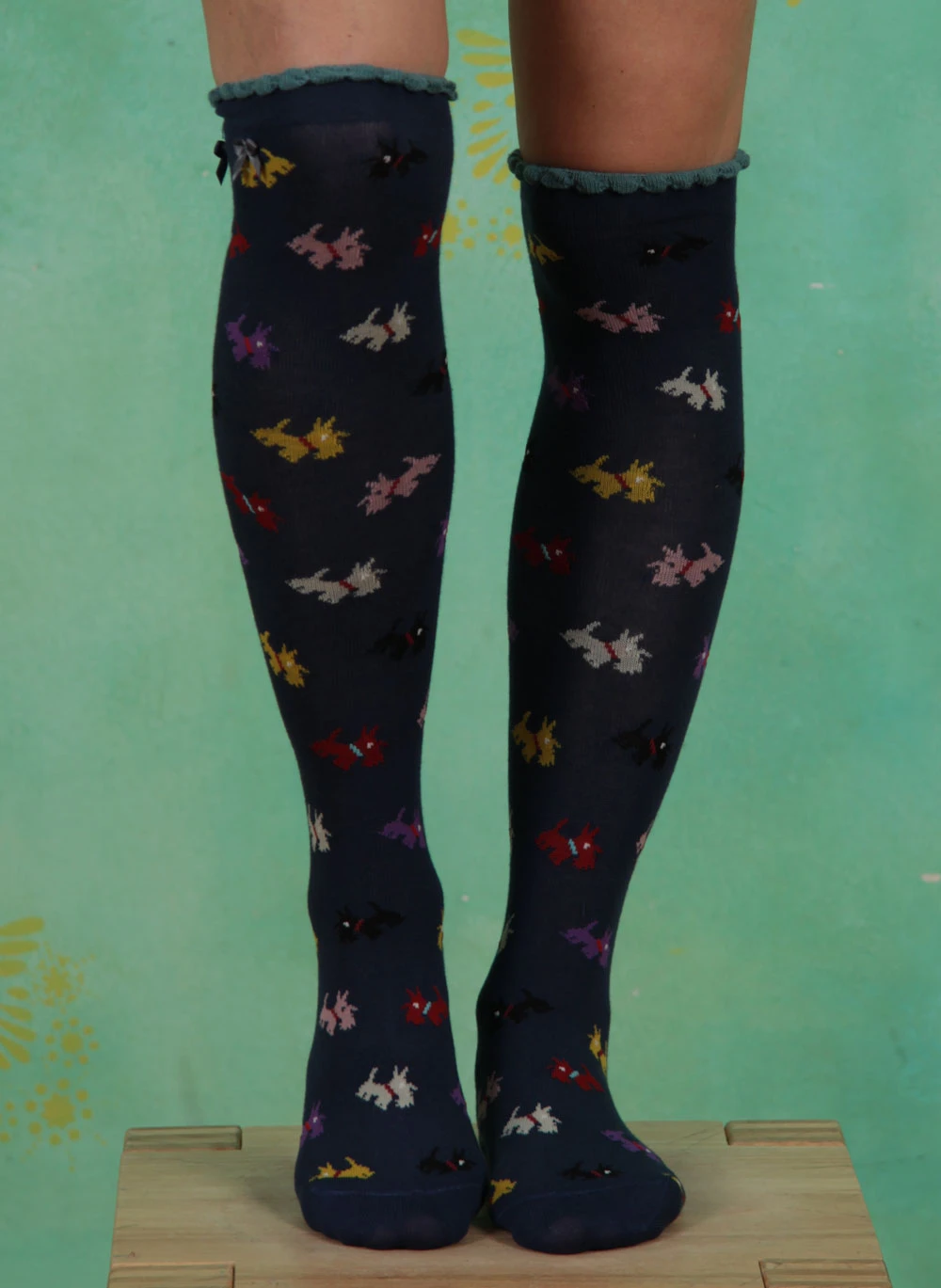 Strümpfe, Scottie Knee, navy - Image 2