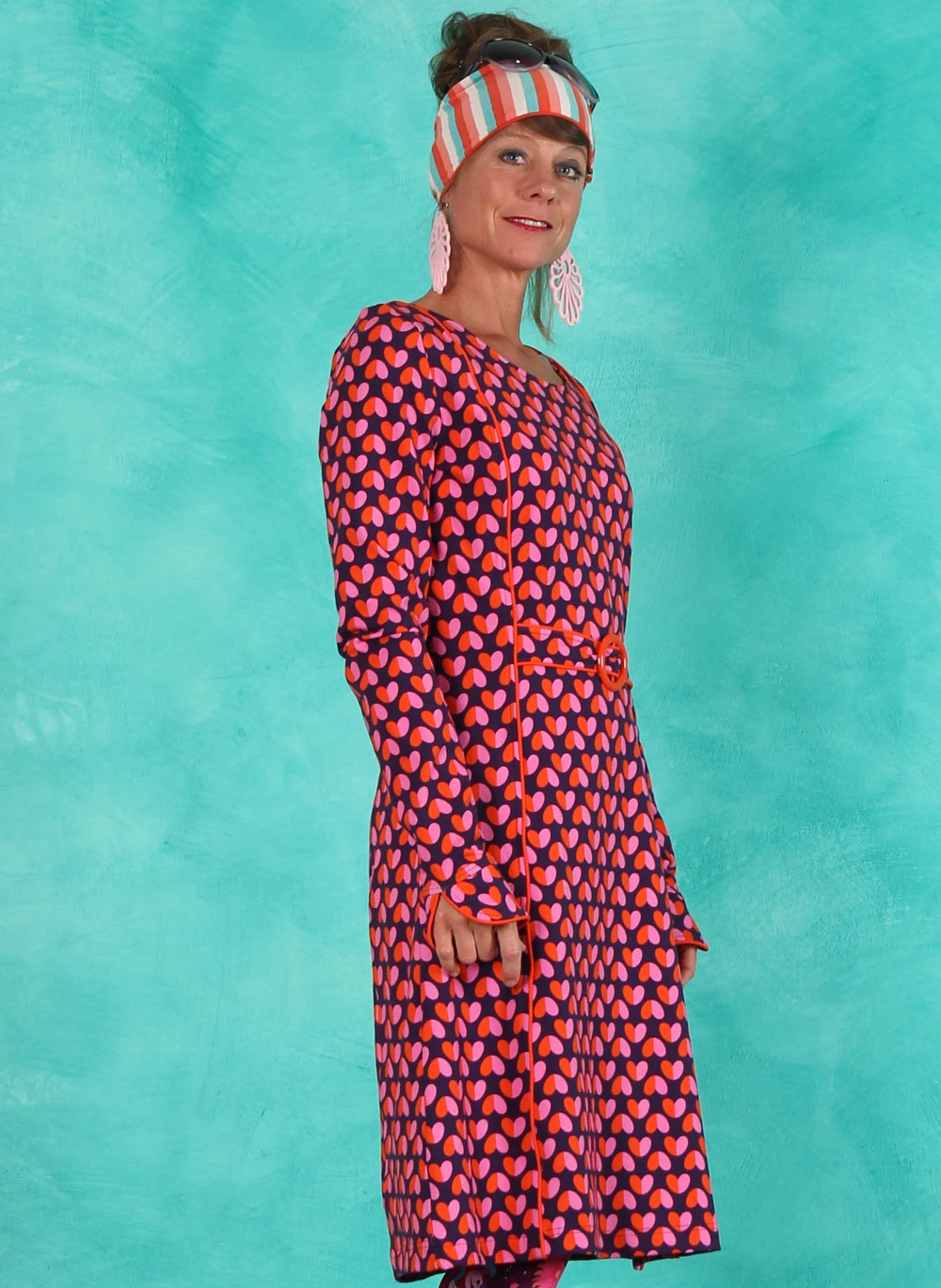 Kleid, TBP5915, purple - Image 2