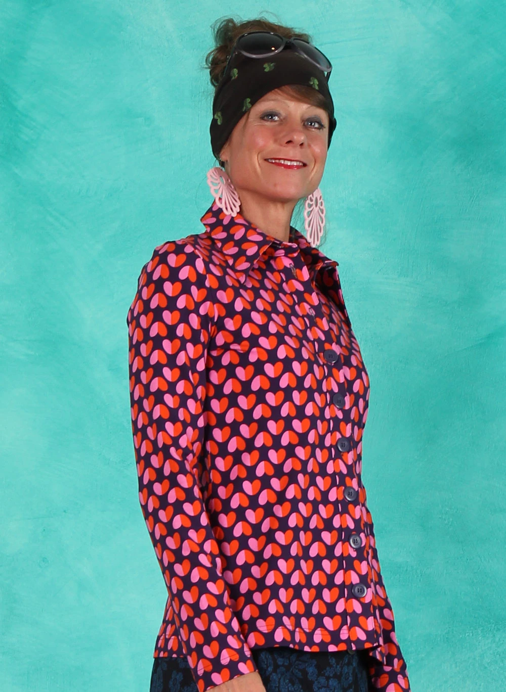 Shirt, TBP5921, purple - Image 2