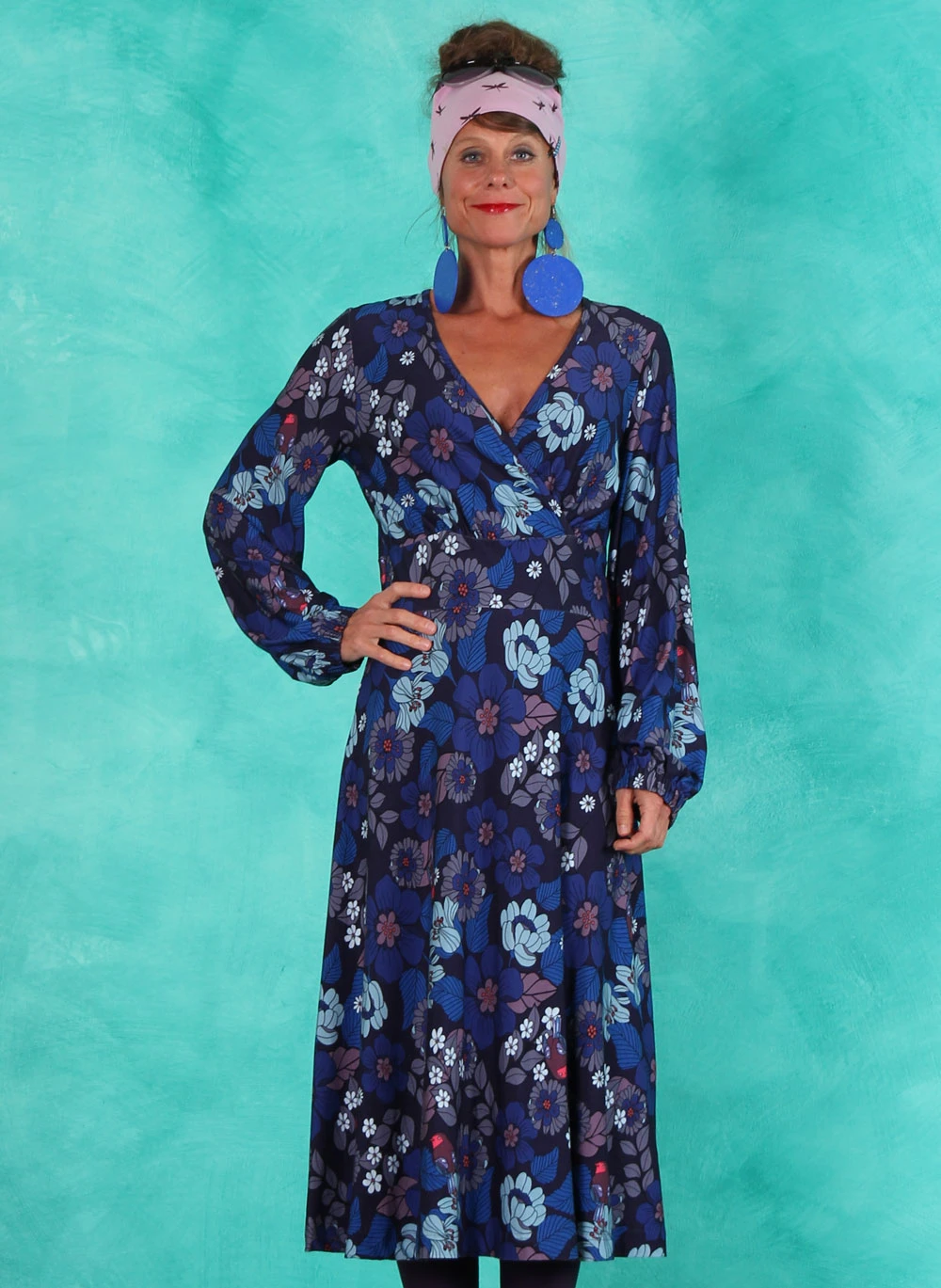 Kleid, TBP5959, blue - Image 1