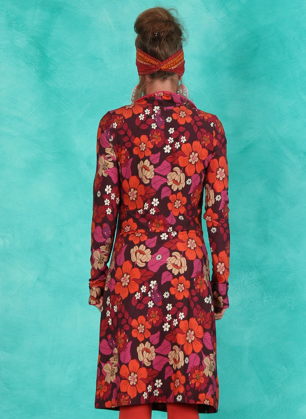 Kleid, TBP5963, brown-multi - Image 3