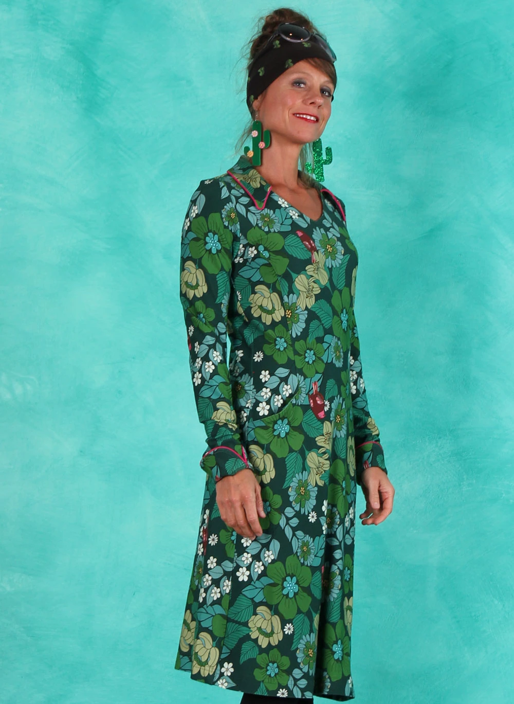 Kleid, TBP5964, green - Image 2