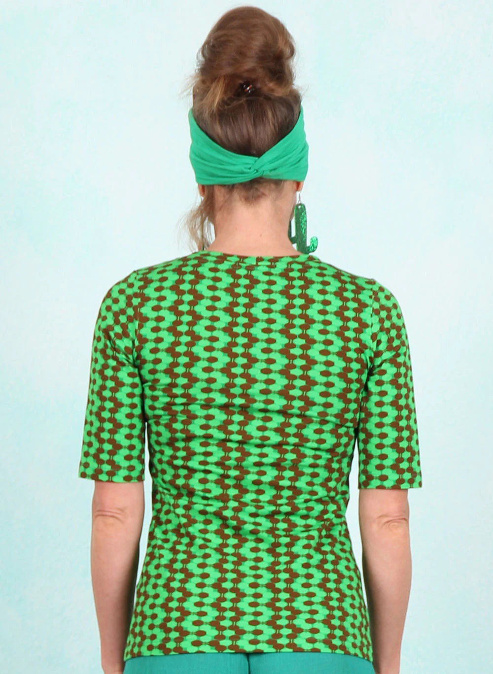 Shirt, TEE-7255, green - Image 3