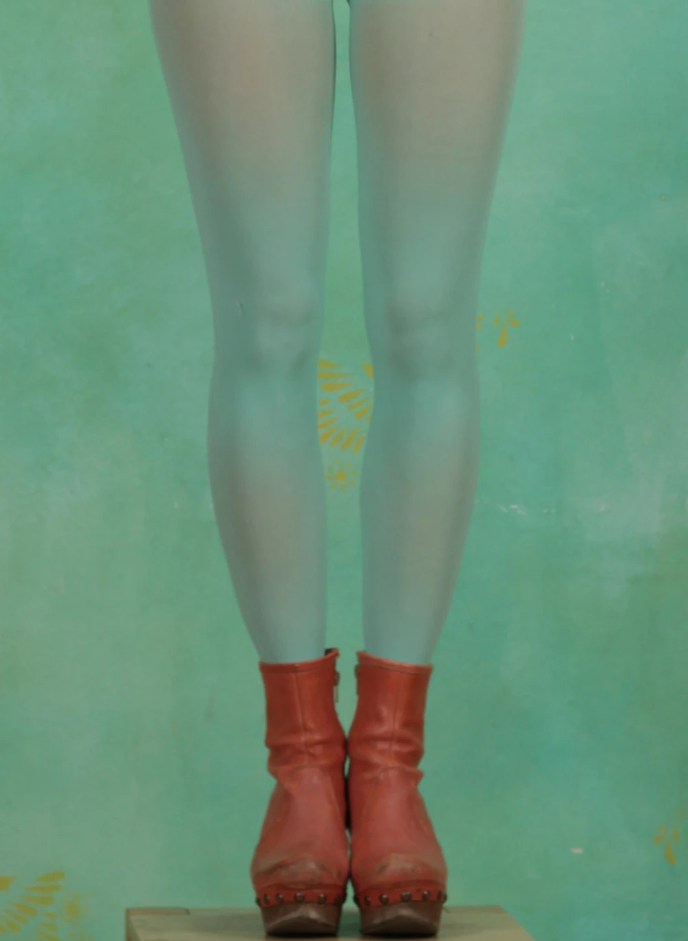 Strumpfhose, TIG-2106, mint - Image 1