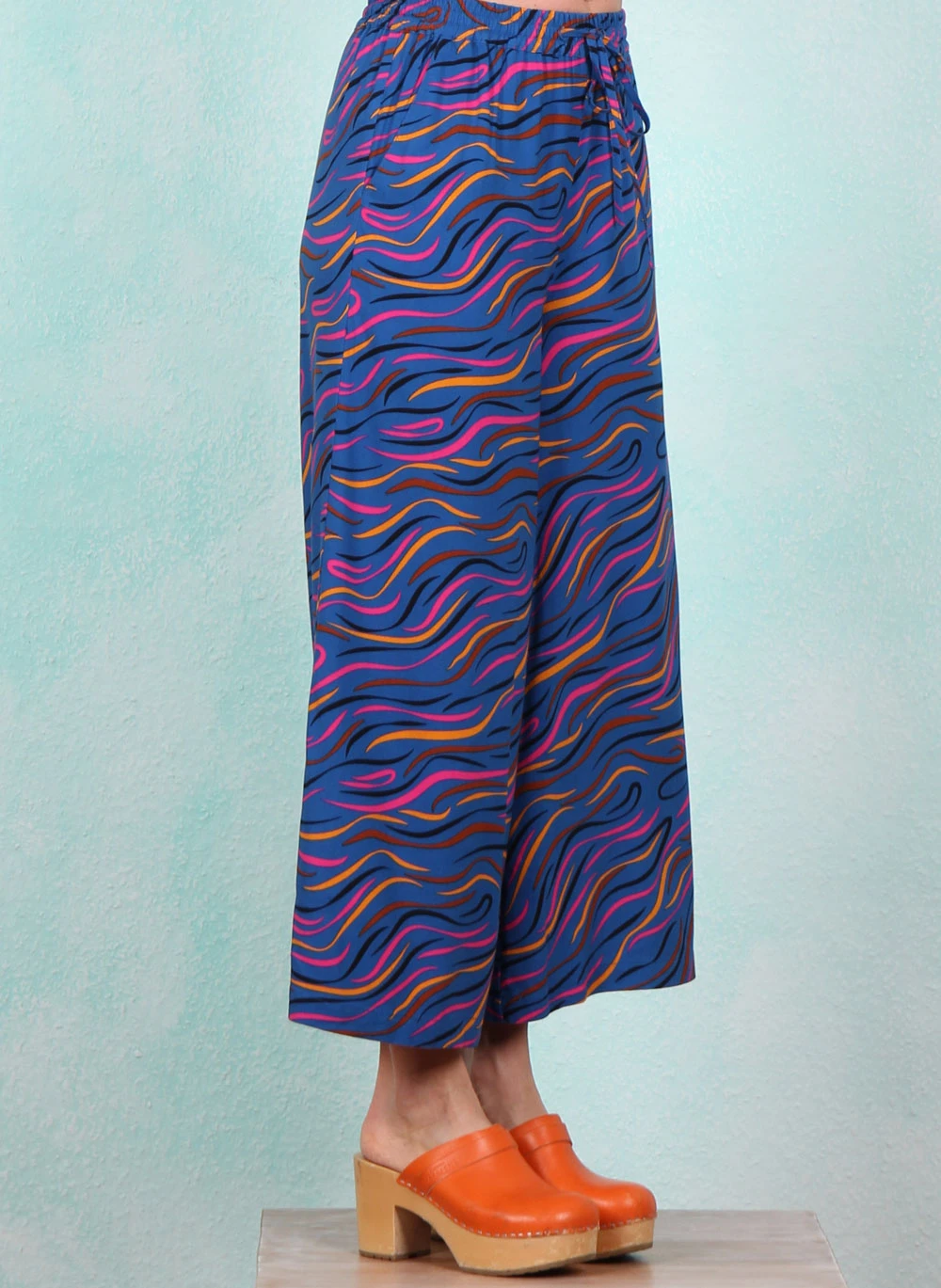 Hose, TR0116, blue-multi - Image 2