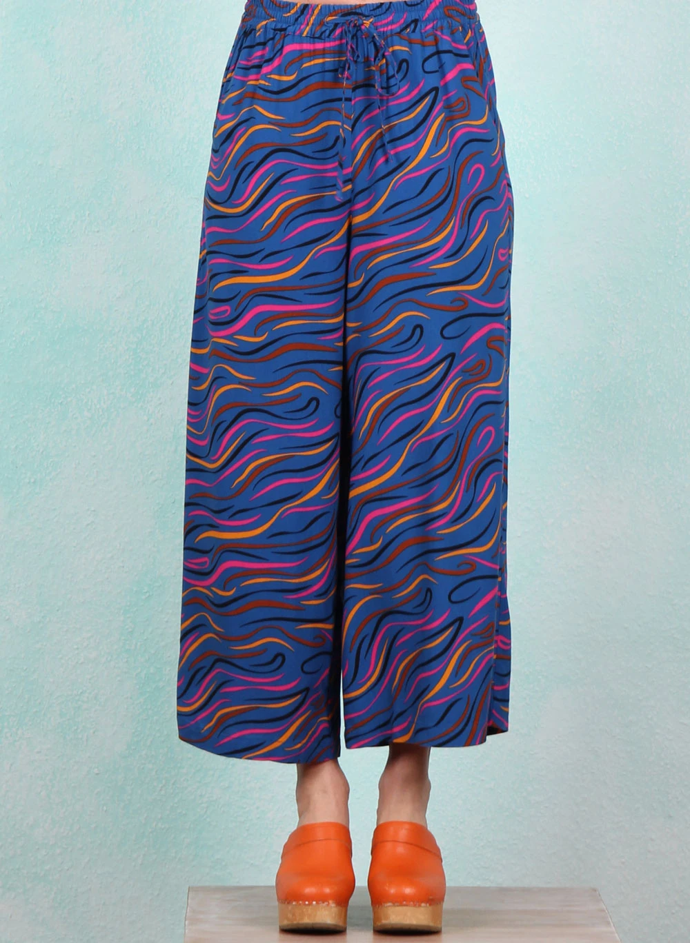Hose, TR0116, blue-multi - Image 1