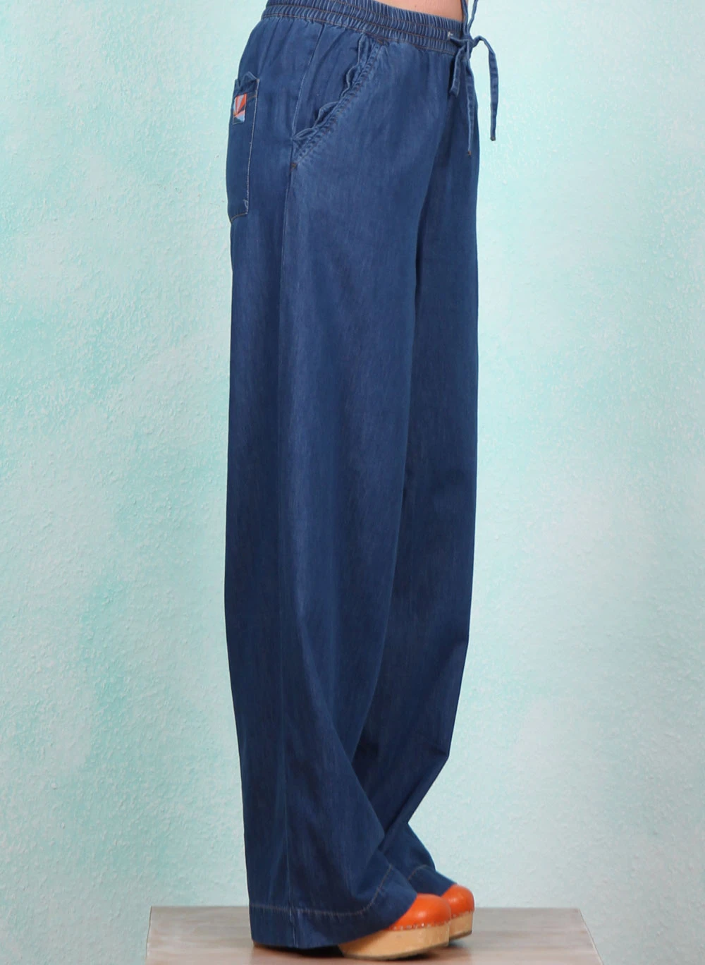 Hose, TR0123, blue-denim - Image 2