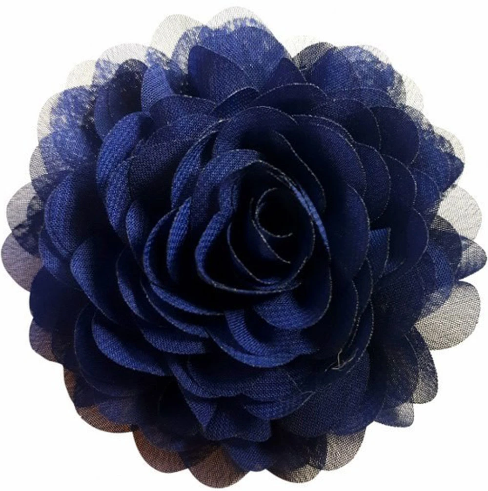 Chiffon Haarblüte, UH151, dark-blue - Image 1