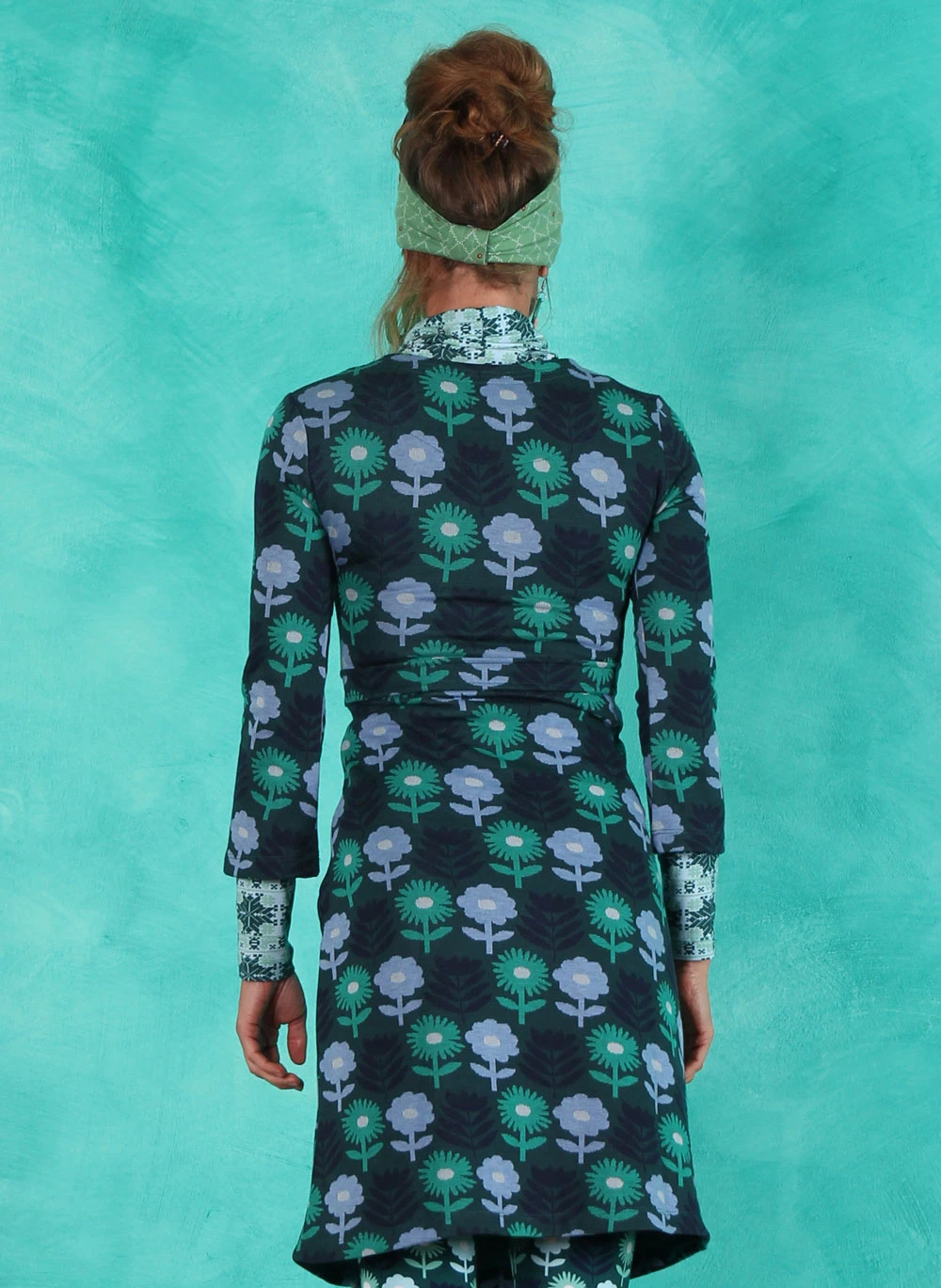 Kleid, WTG-AU23-08, green - Image 3