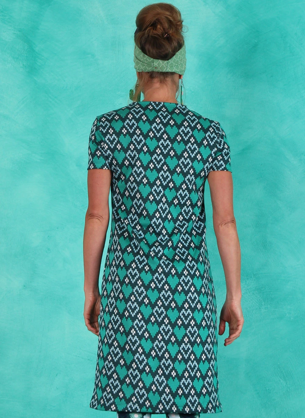 Kleid, WTG-AU23-10, green - Image 3