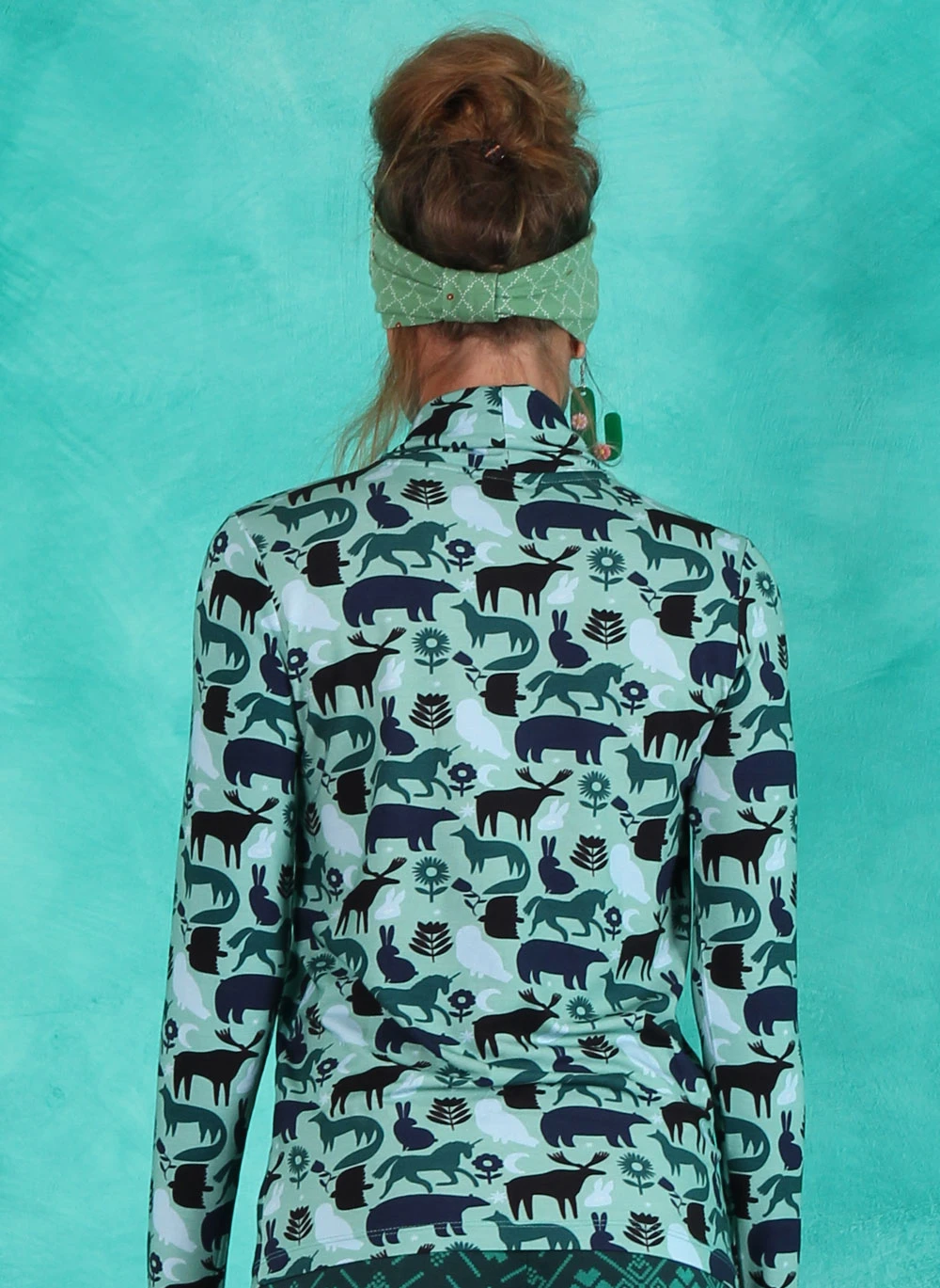 Shirt, WTG-AU23-16, green - Image 3