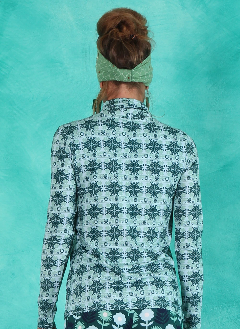 Shirt, WTG-AU23-17, green - Image 3