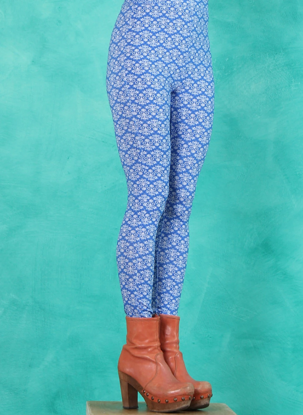 Leggins, WTG-AU23-24, blue - Image 2
