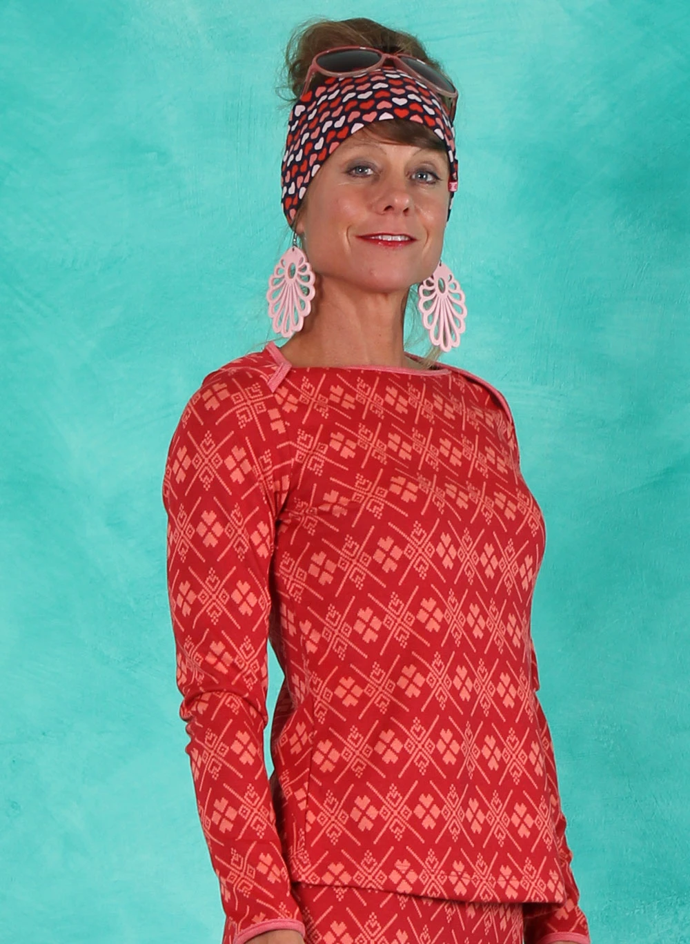 Shirt, WTG-AU23-27, red - Image 2