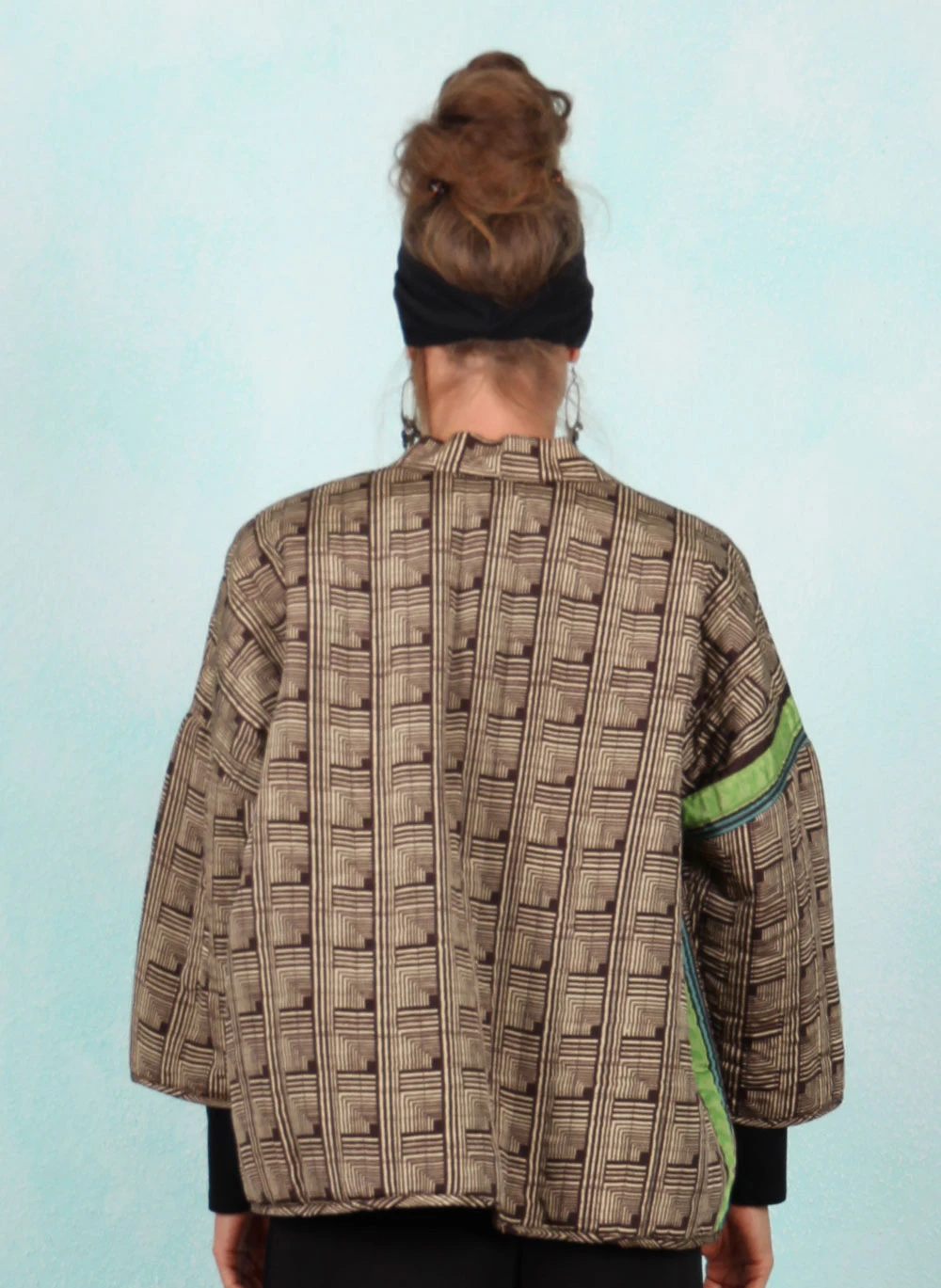 Wende-Jacke, byLi003, brown-multi - Image 5