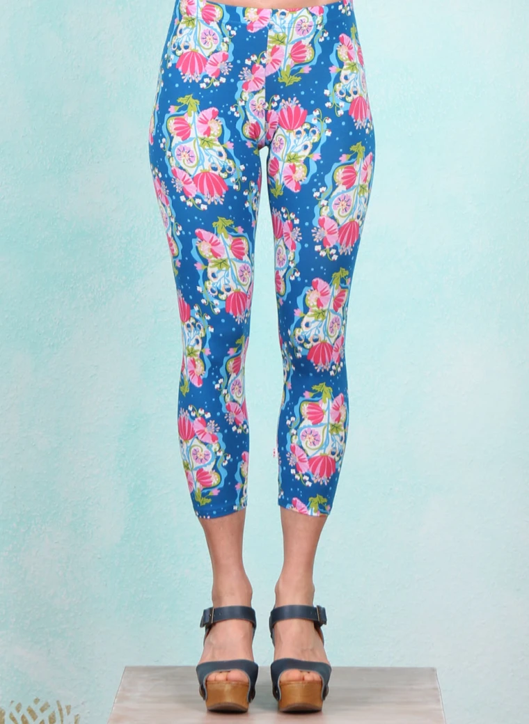 Leggins, Cropped Laune Legs, greek-midsummer-bouquet