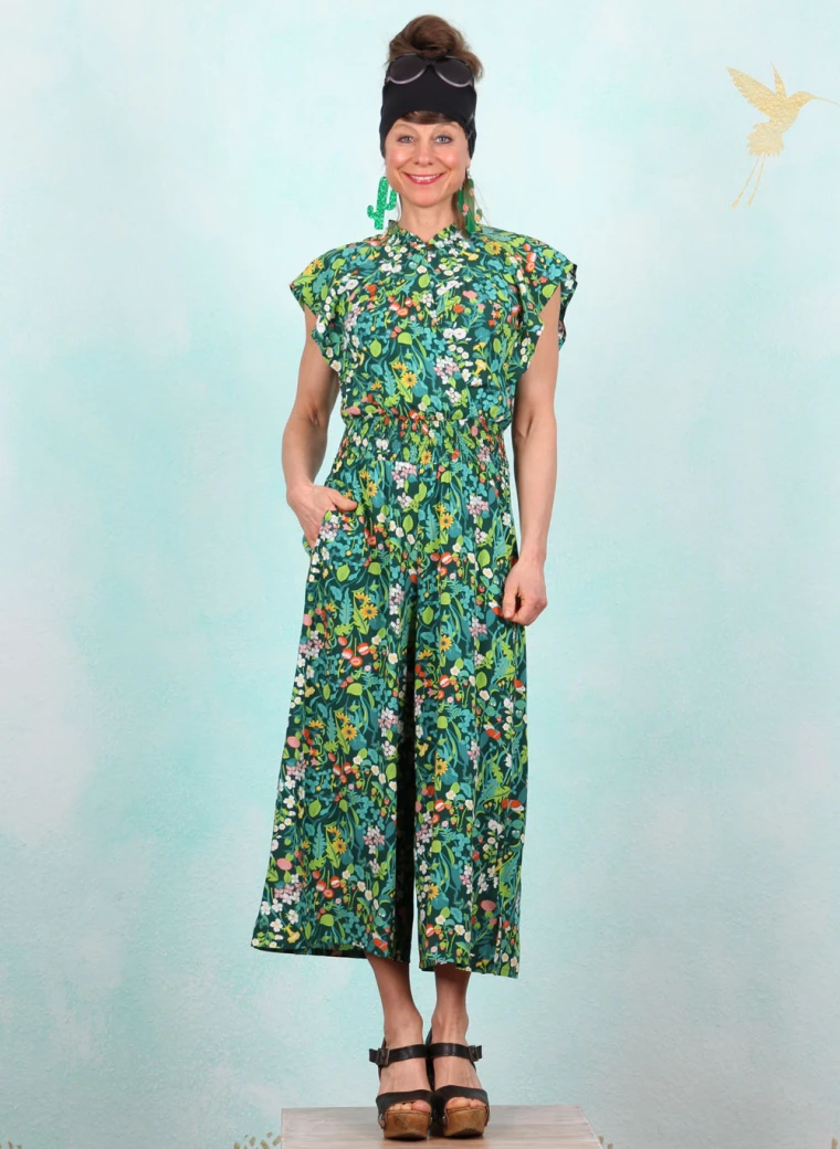 Jumpsuit, Love's Lightest Wings, barefoot-on-grass